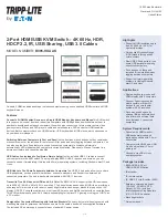 Preview for 1 page of Eaton Tripp-Lite B005-HUA2-K Quick Start Manual