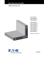 Eaton Tripp Lite Series SmartPro Series Advanced User'S Manual preview