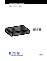 Eaton TRIPP LITE Series Advanced User'S Manual preview