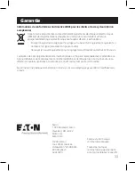 Preview for 33 page of Eaton TRIPP LITE U360-004-IND Owner'S Manual