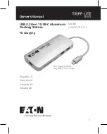 Eaton TRIPP LITE U442-DOCK11-S Owner'S Manual preview