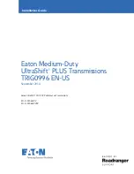 Eaton UltraShift PLUS EO-11E406B-PV Installation Manual preview
