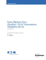 Preview for 1 page of Eaton UltraShift PLUS EO-11E406B-PV Installation Manual