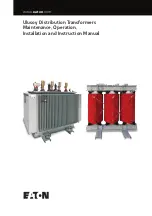 Preview for 1 page of Eaton Ulusoy Maintenance, Operation, Installation And Instruction Manual