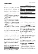 Preview for 3 page of Eaton US-S ESF30 13-P Mounting And Operating Instructions