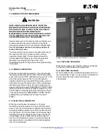 Preview for 40 page of Eaton VCP-TL Series Instructions For The Use, Operation And Maintenance