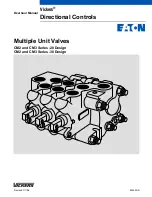 Eaton Vickers CM2 Series Overhaul Manual предпросмотр