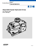 Preview for 1 page of Eaton Vickers MTR3 Overhaul Manual