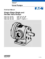 Preview for 1 page of Eaton Vickers VF Series Overhaul Manual