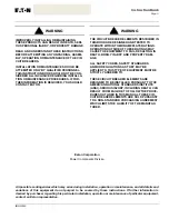 Preview for 3 page of Eaton W-VAC Series Instructions For Installation, Operation And Maintenance