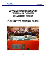 Preview for 1 page of Eaton W-VACiMB Manual