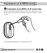 Предварительный просмотр 16 страницы Eaton XanuraHome RFIX35 Manual