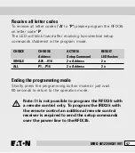 Preview for 47 page of Eaton XanuraHome RFIX35 Manual