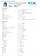 Preview for 1 page of Eaton XC-CPU101 Series Instruction Leaflet