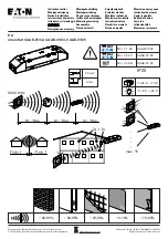 Eaton xComfort CAAE Series Instruction Leaflet предпросмотр