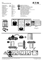 Предварительный просмотр 1 страницы Eaton xComfort CHVZ-01/04 Assembly Instructions