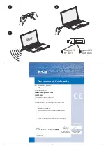 Предварительный просмотр 2 страницы Eaton xComfort CKOZ-00/13 Assembly Instructions Manual