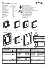 Eaton xComfort F94 Series Assembly Instructions Manual предпросмотр