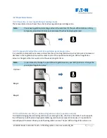 Предварительный просмотр 10 страницы Eaton xComfort Room Controller Touch User Manual