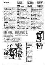 Предварительный просмотр 1 страницы Eaton XTCE095F F47 Series Instruction Leaflet