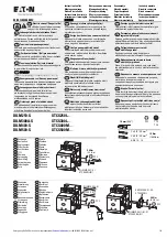 Preview for 1 page of Eaton XTCS250L Series Instruction Leaflet