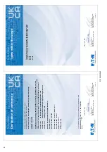 Предварительный просмотр 6 страницы Eaton XV-152 Series Instruction Leaflet