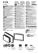 Предварительный просмотр 1 страницы Eaton XV-303 Series Instruction Leaflet