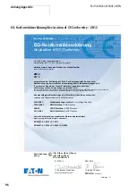 Preview for 100 page of Eaton ZB12/XTOB BC1 Series Manual