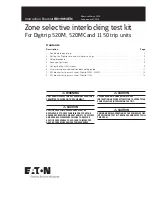 Eaton ZSI Instruction Booklet предпросмотр