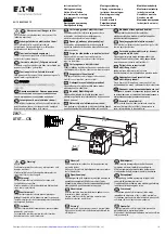 Preview for 1 page of Eaton ZW7 XTOT C3S Series Instruction Leaflet