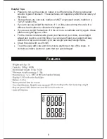 Предварительный просмотр 9 страницы eatsmart ESBS-07 User Manual