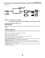 Предварительный просмотр 5 страницы EAVS EFD-HDMI2416-A-4K Operating	 Instruction