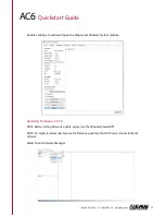 Предварительный просмотр 11 страницы EAW AC6 Quick Start Manual