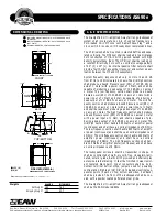 Предварительный просмотр 2 страницы EAW AS90e Specifications