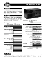 EAW ASR690e Specifications preview