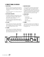 Preview for 4 page of EAW CAM160 Instruction Manual