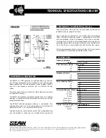 Preview for 2 page of EAW CB523M Technical Specification