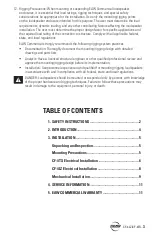 Preview for 3 page of EAW CF-4LZ Installation Manual