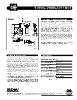 Предварительный просмотр 2 страницы EAW Cinema CB153X Technical Specifications