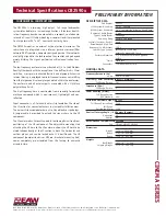 Preview for 2 page of EAW Cinema CB2590X Technical Specifications