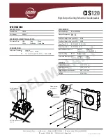 Preview for 2 page of EAW CIS120 Specifications