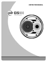 EAW CIS400 Instruction Manual предпросмотр