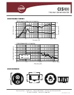 Preview for 5 page of EAW CIS400 Specifications