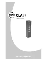 EAW CLA37 Instruction Manual preview