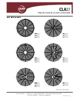 Preview for 3 page of EAW CLA37 Specifications