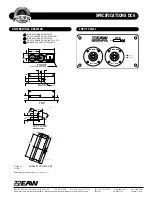 Предварительный просмотр 2 страницы EAW DC6 Specifications