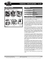 Предварительный просмотр 2 страницы EAW FL103 Technical Specifications