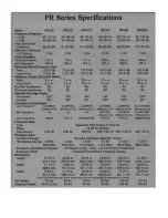 Предварительный просмотр 4 страницы EAW FR253T Specifications