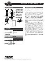 Предварительный просмотр 2 страницы EAW JF80 Technical Specifications