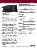 Предварительный просмотр 1 страницы EAW JFL210 Specification Sheet